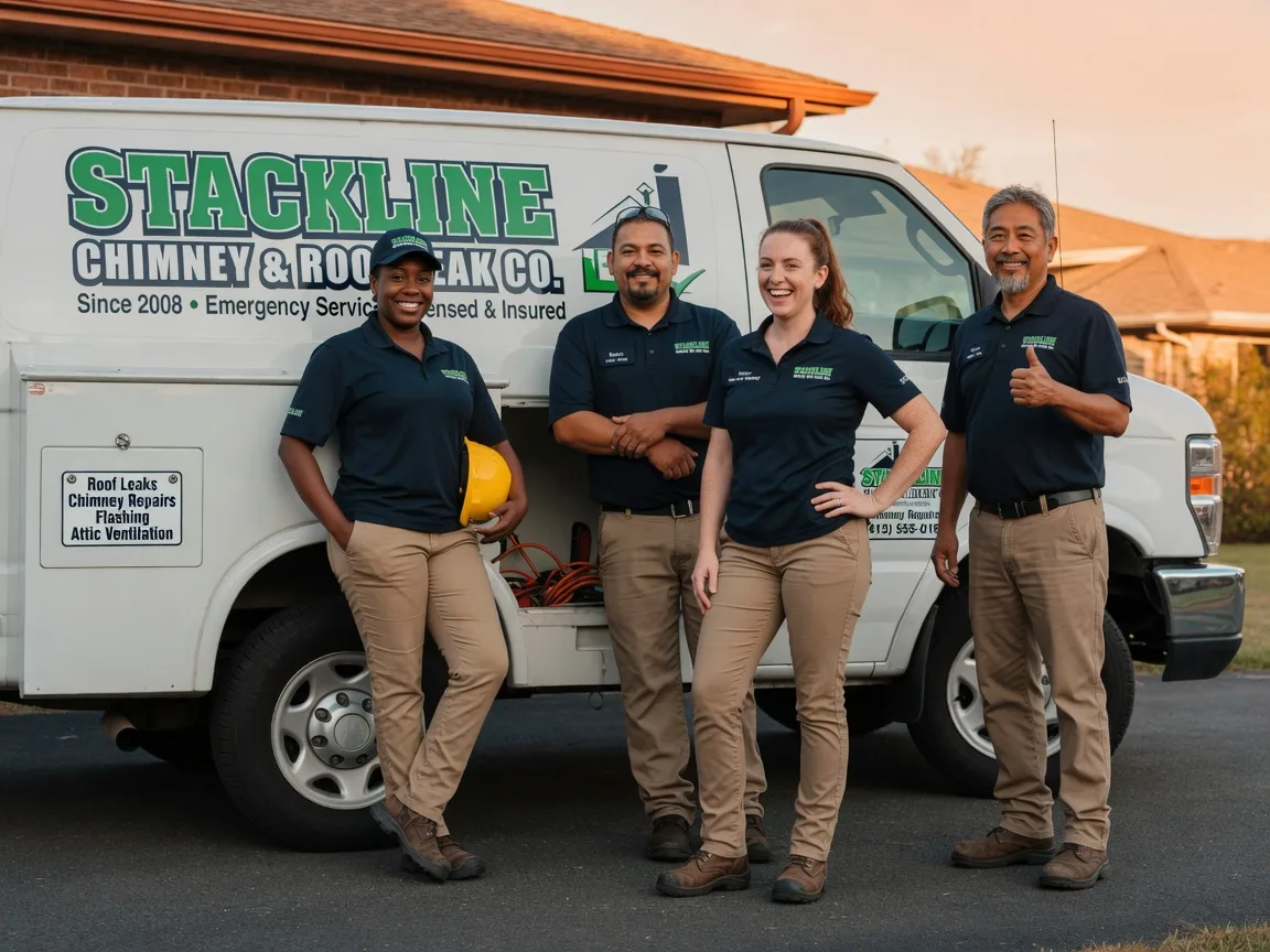 Chimney flashing repair company in Carolina Beach, NC
